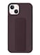 Zolo Finger Grip Holder and standing cover with Car Magnetic Multi-function Shockproof Protective Case Cover For iphone 13 Brown