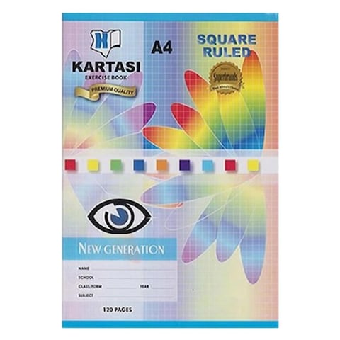 KARTASI EXE BK A4 120P SQUARED