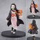Demon Slayer Figure Nezuko Kamado Bedroom Desktop Decoration Nezuko Figure Toy Doll Gift for Anime Fans 6.7inch PVC Doll Toys (Kamado Nezuko)