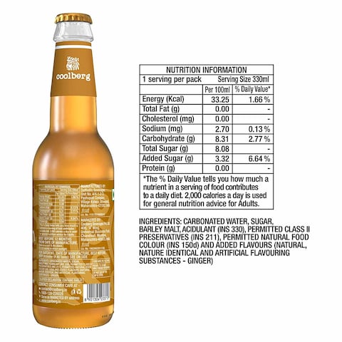 Coolberg Nonalcoholc Ginger Drink 330Ml