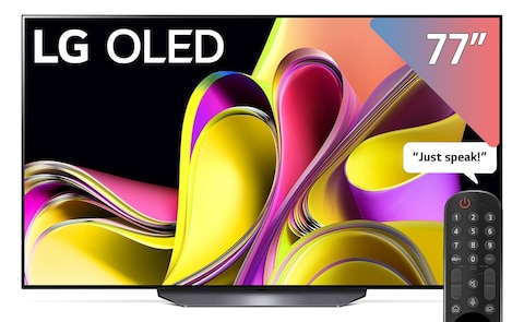 تليفزيون إل جي 77 بوصة أو ليد 4K فائق الدقة سمارت - OLED77B36LA