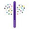 LEGO Dots 41945 Neon Tiger Bracelet And Bag Tag