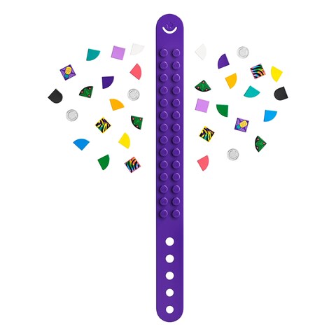 LEGO Dots 41945 Neon Tiger Bracelet And Bag Tag