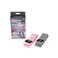 Supreme Sports Elastic Resistance Band Pink and Grey 2 PCS