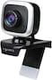 HXSJ A849 USB Web Camera 480P Computer Camera Manual Focus Webcam with Sound-absorbing Microphone for PC Laptop (Black)
