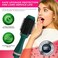 REBUNE RE-2513 1200W Hair Styler Hot Air Styler One-Step Volumizer Hair Dryer Brush Green
