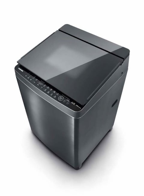 Toshiba Top Load Washing Machine 13.5kg, AW-DUK2215WUPBB(SK), Steel Black (Installation Not Included)