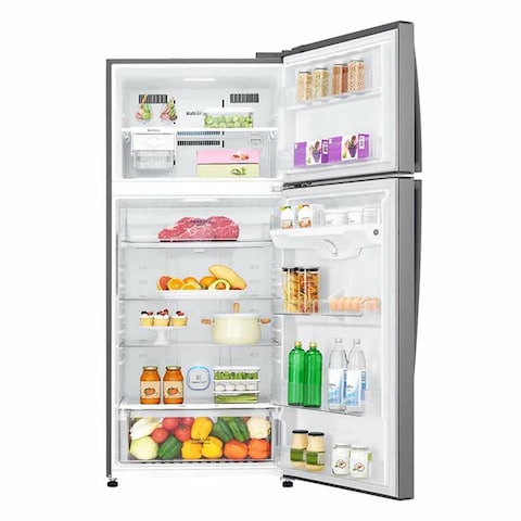 LG Top Mount Refrigerator 592L GR-H832HLHL Platinum Silver