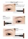 Professional Brow Drama Brow Pencil With Powder And Brush 3 In 1 Rich Brown