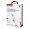 Promate TransLine-Ci 27W Power Delivery USB-C to Lightning Cable with Transparent Shells