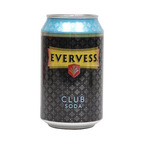 Evervess Club Soda Can 330ml