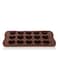 Generic Heart Shape Chocolate Molding Tray Brown 21.3 X 10.5 X 2.3Centimeter