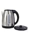 Techno Best Stainless Steel Kettle With Water Level 1.8L, 1850W, BSK-001, Silver/Black