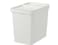 Bin with lid, light grey22 l