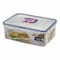 Lock and Lock Food Rectangular Container Divided - 2.6 Liters