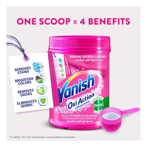 Vanish OxiAction Fabric Stain Remover 1kg