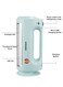 Sonashi Rechargeable LED Lantern With Torch SEL-706N Blue