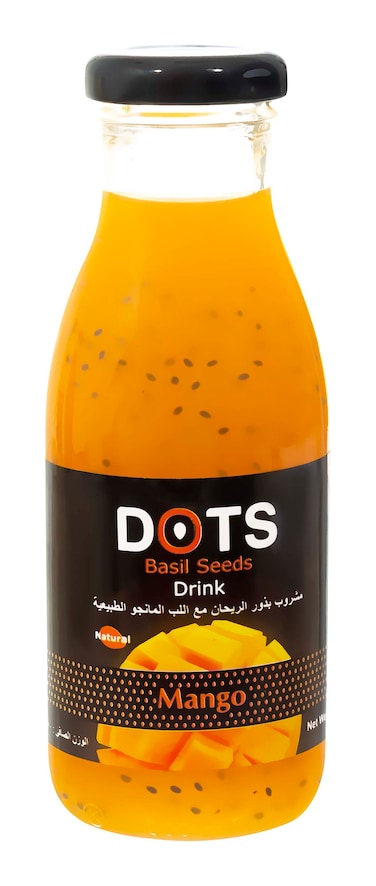 مشروب بذور الريحان دوتس بالمانجو - 280 مل