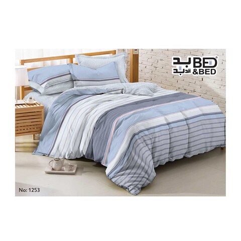 Al Maamoun 1253 Microfiber Bedspread - 220 x 240 cm