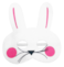 Child Bunny Face Mask 2Pcs/pack
