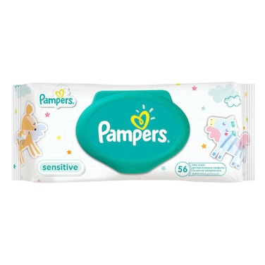 Pampers Baby Wipes Sensitive 56S