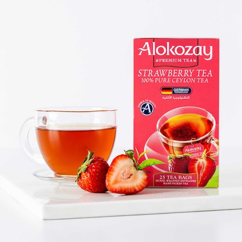 ألوكوزاي شاي بالفراولة 25 كيس
