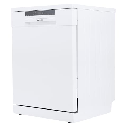 Daewoo Free Standing Dishwasher With 14 Place Settings DDW-Z1411W White