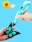3D Pen With 1 Piece 1.75 mm Pla Filament For 3D Printer Pen, 3D Printing Or Modeling Stereoscopic Rapid Prototyping, Good Gift For Kids (Yellow)