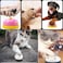 Vsell24 Pet Training Bell Dog Puppy Kitten Potty Training Bells Footprint Pattern Doorbell Buttons For Communication Pink/Yellow