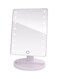 Beauenty 360 Degree Rotatable Led Light Mirror White 12X13Centimeter