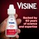 Visine Red Eye Comfort Redness Relief Eye Drops To Help Relieve Red Eyes Due To Minor Eye Irritations Fast, Tetrahydrozoline Hcl, 15ml