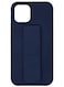 Zolo Finger Grip Holder and standing cover with Car Magnetic Multi-function Shockproof Protective Case Cover For iphone 11 Dark Blue