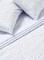 3-Piece Queen Size 180 Thread Count Premium Collection Star Printed Bedsheet Set Inclides 1xBedsheet, 2xPillow Cases 50x75 cm Cotton White 240x254cm