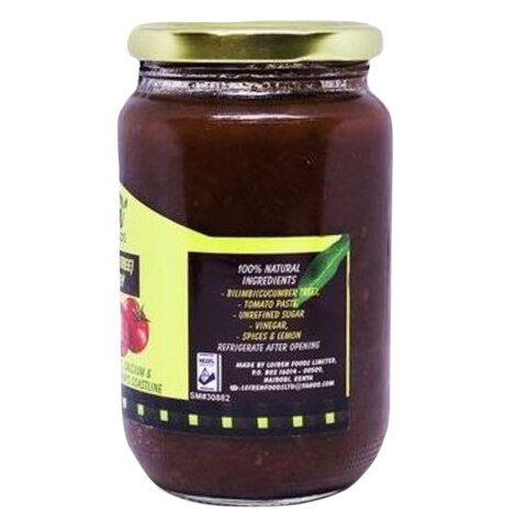 Samwa Natural Foods Bilimbi And Tomato Chutney 450g