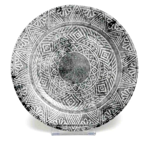 Ginko Dessert Plate Grey 20cm