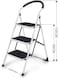 3 Steps Steps Ladder Domestic Light Stepladder Household Combination Multi-function Ladders Indoor Outdoor Home