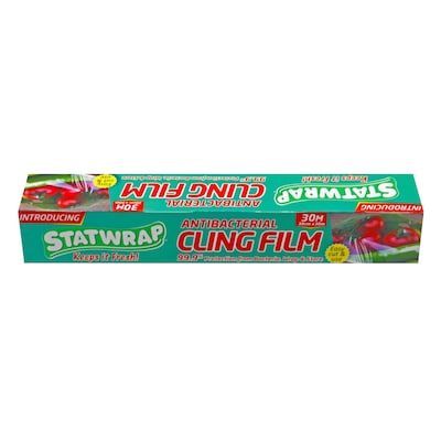 Statwrap Antibacterial Cling Film 30cmx30m