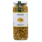 Buy Torrent Spanish Green Olives Sliced 440g in UAE