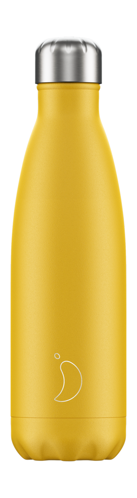 Chilly&#39;s Bottles Matte | 500ml | Burnt Yellow