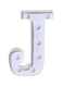 Generic T Alphabet LED Letter Light White
