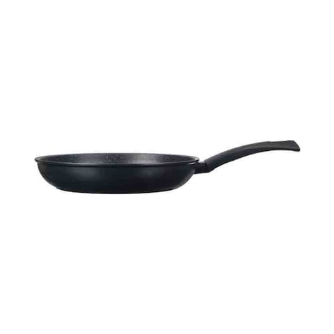 Illa Cook On Rock Granite Frying Pan - 28 cm - Black