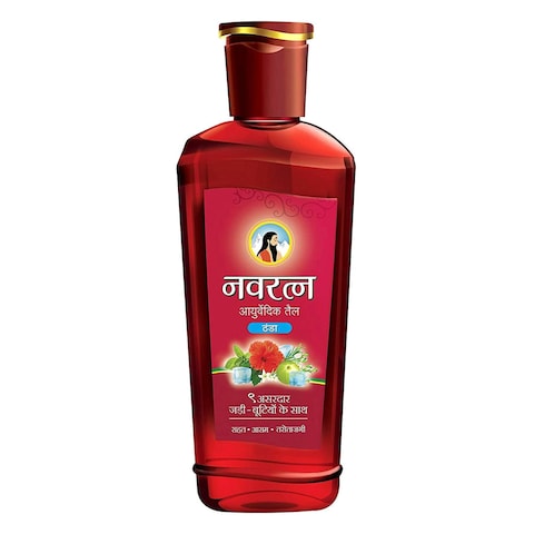 Himani Navratna Ayurvedic Hair Oil Red 300ml