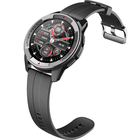 Mibro Watch X1 Fitness Tracker with Heart Rate Monitor, IP68 Waterproof Smartwatch with Sleep Monitor, Step Counter, Touch Screen, Fitness Watch Black