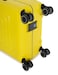 Eminent Vertica Hard Case Travel Bag Large Luggage Trolley Polypropylene Lightweight Suitcase 4 Quiet Double Spinner Wheels With Tsa Lock B0006 Yellow
