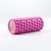 ULTIMAX EVA Yoga Foam Roller Floating Point Gym Physio Massage Fitness Equipment Massager for Muscle Multicolor (Pink) - 35cm