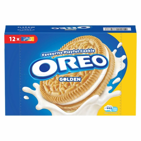 Oreo Golden Vanilla Milk Cookies 36.8g Pack of 12