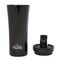 Any Morning Travel Mug, Stainless Steel Coffee Tumbler, Leakproof Travel Coffee Cup, Spillproof Travel Mugs for Hot and Cold Beverage, 15 oz, Black