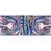 Biggdesign"Blue Water" Patterned Scarf By Canan Berber, Linen And Polymaide, 180 X70 Cm.