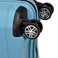 Eminent Hard Case Cabin Travel Bag Luggage Trolley Polypropylene Lightweight Suitcase 4 Quiet Double Spinner Wheels With Tsa Lock B0011 Light Blue