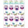 Owl Pal Birthday Stickers Value
